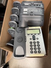 Lot of 3 Cisco CP-7911G IP Phone 7911 VoIP Business Office Desk Phones