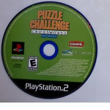 Puzzle Challenge Crosswords and More Playstation 2 Tested and Works