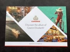 Cunard Queen Elizabeth - LARGE Postcard 9"x 6"