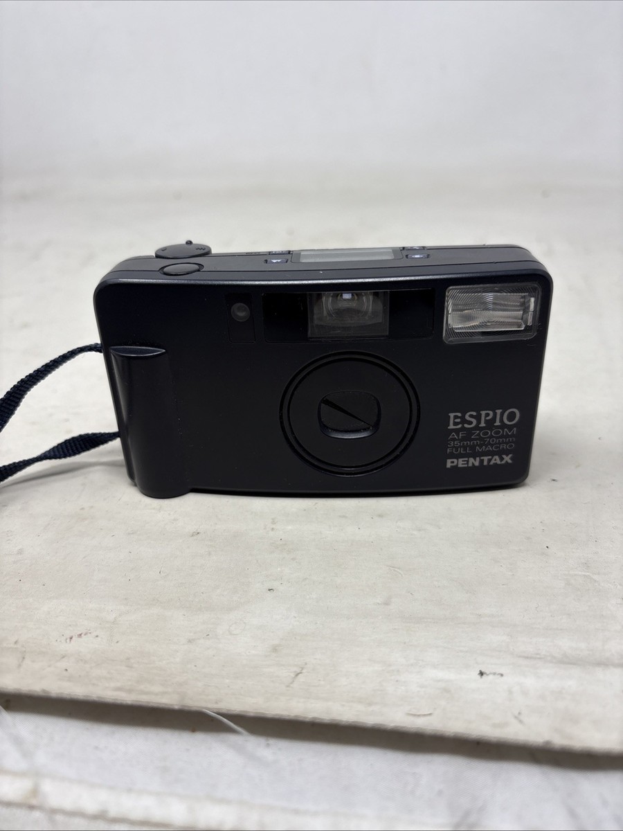 ★ペンタックスPENTAX ESPIO AF ZOOM 35-70mm Pentax Espio AF Zoom 35-70mm Full Macro Point Shoot 35mm Turns On