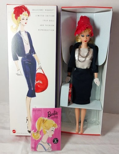 Commuter Set 1959 Vintage Repro Barbie Doll 1998 Mattel NRFB Limited Edition