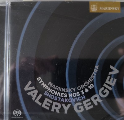 NEW SEALED SACD SHOSTAKOVICH Symphonies Nos 3 & 10 GERGIEV Mariinsky
