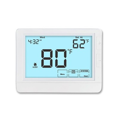 Programmable Thermostat for Home, Single-Stage Systems,1 Heat/1 Cool,7 Day, 5...