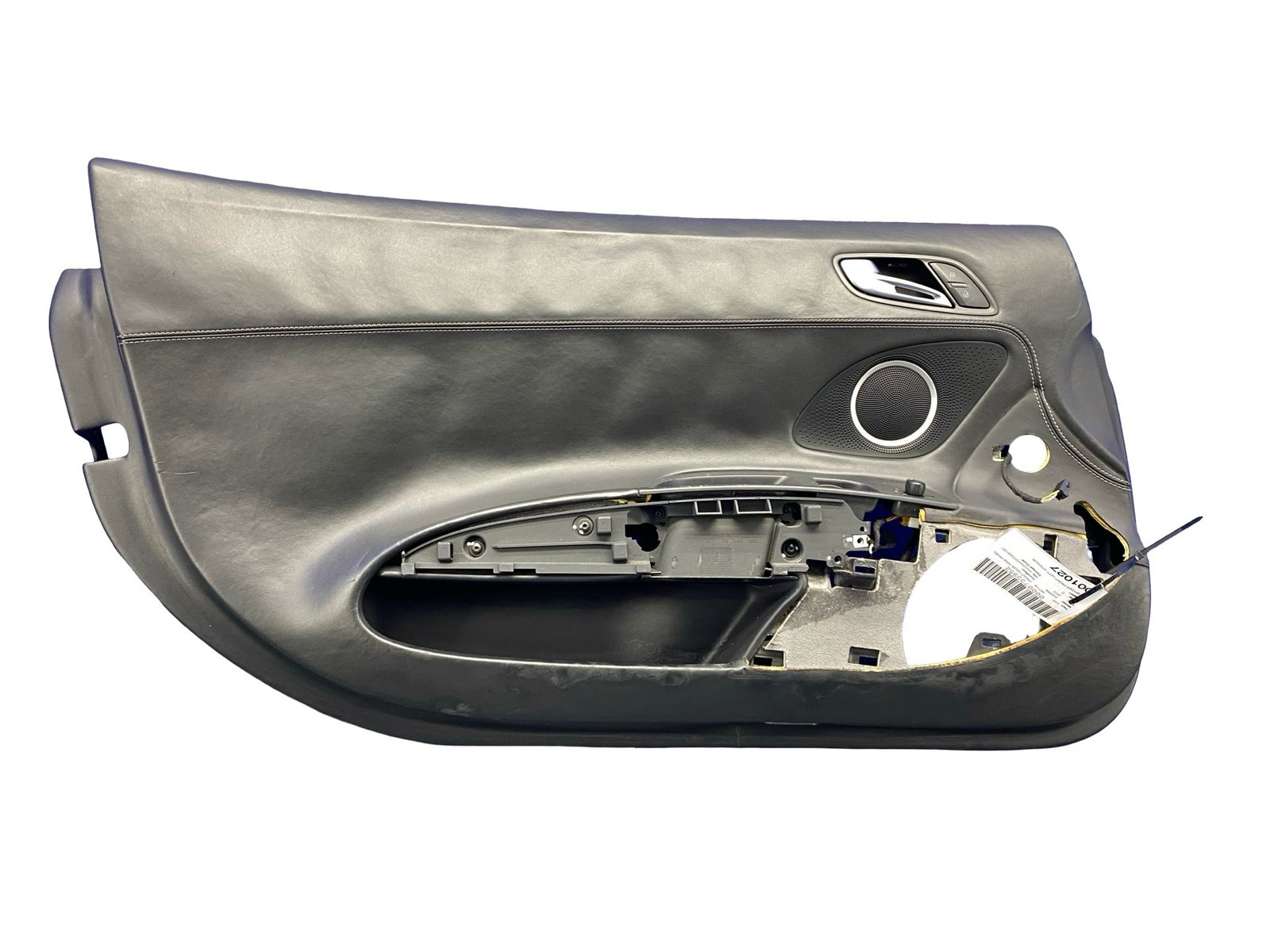 2011-2015 Audi R8 v10 Oem FRONT LEFT INTERIOR DOOR TRIM PANEL BLACK LEATHER