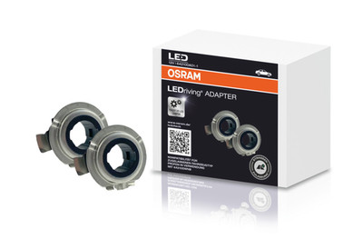 OSRAM Headlight Bulb 2 Pack Extra Bright Long Life Montagehalterung Adapter DA01
