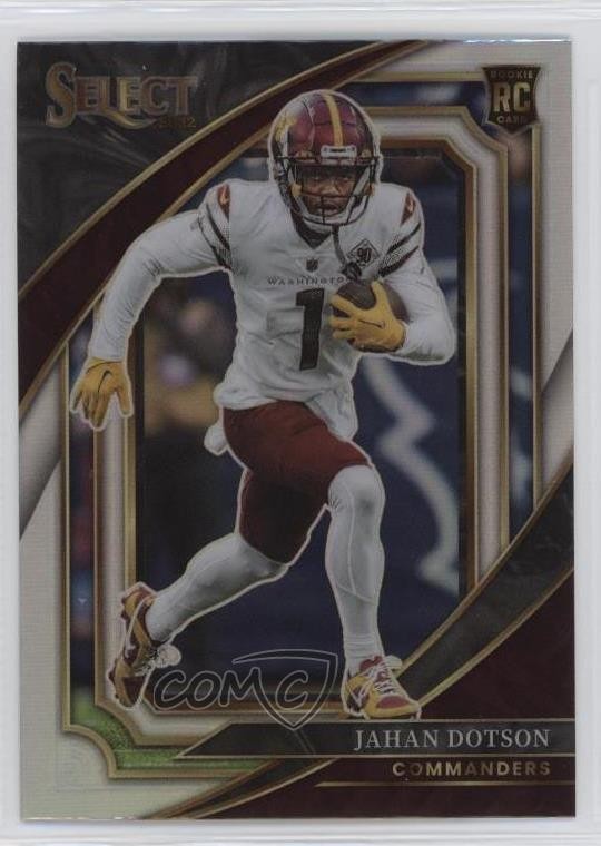 2022 Panini Select Suite Level Silver Prizm Jahan Dotson #311 w6g