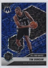 2020 Mosaic All-Time Greats Fast Break Blue Prizm 77/85 Tim Duncan #289 HOF 1u6