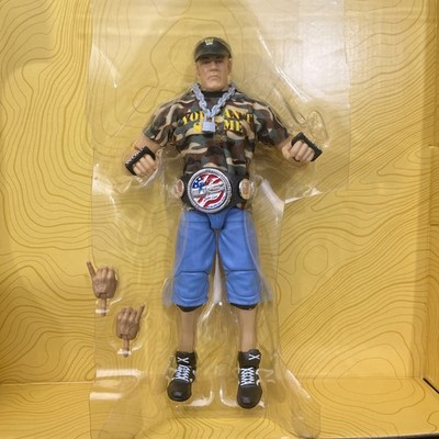 Mattel WWE Elite John Cena Word Life Walmart Retirement 3 Three Pack & US Title