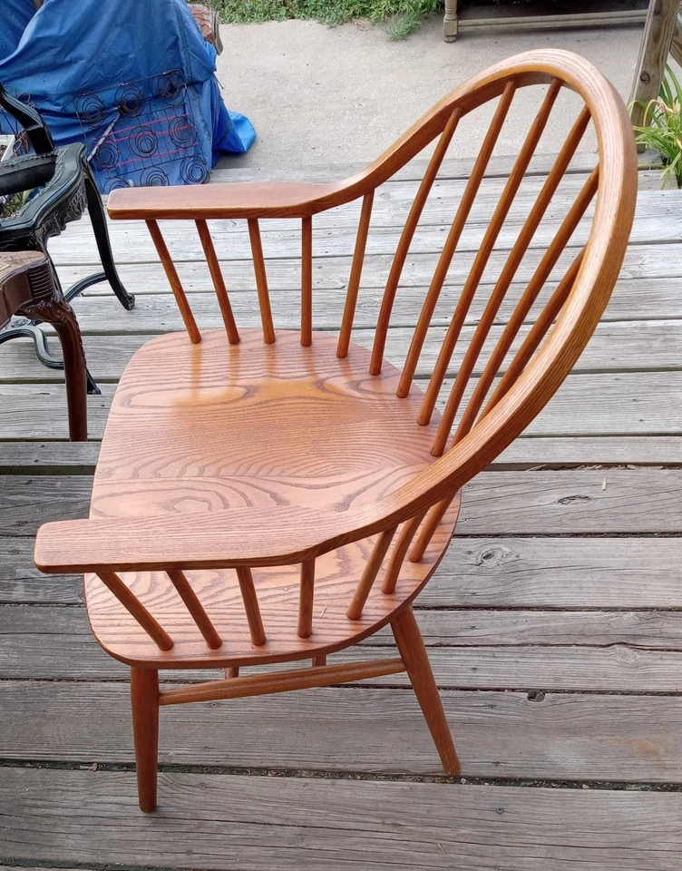 Silla/sillón de escritorio Oak Nichols & Stone Foto 2 de 4