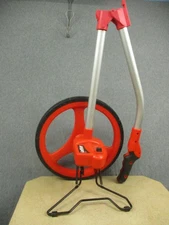 Lufkin PSMW48 Measuring Wheel 15.5" Foldable Surveyor Tool Standard Red Black