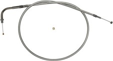 Cable de acelerador trenzado Magnum 3350S S&S Sterling Chromite II para Harley - 30"