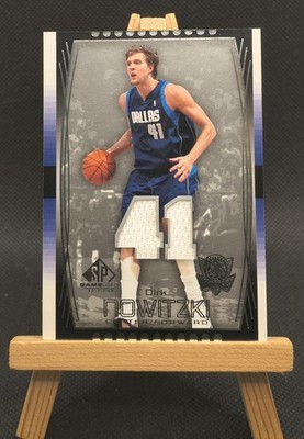 2004-05 Upper Deck SP Game Used Dirk Nowitzki Game-Worn Jersey #65 Mavericks