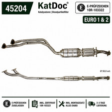 ✅ Katalysator BMW 3er (E36) 320/323i, 2.0/2.5, 110/125kW, Euro 2