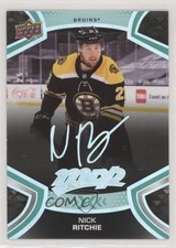 2021-22 Upper Deck MVP Super Script 4/25 Nick Ritchie #60 0v7