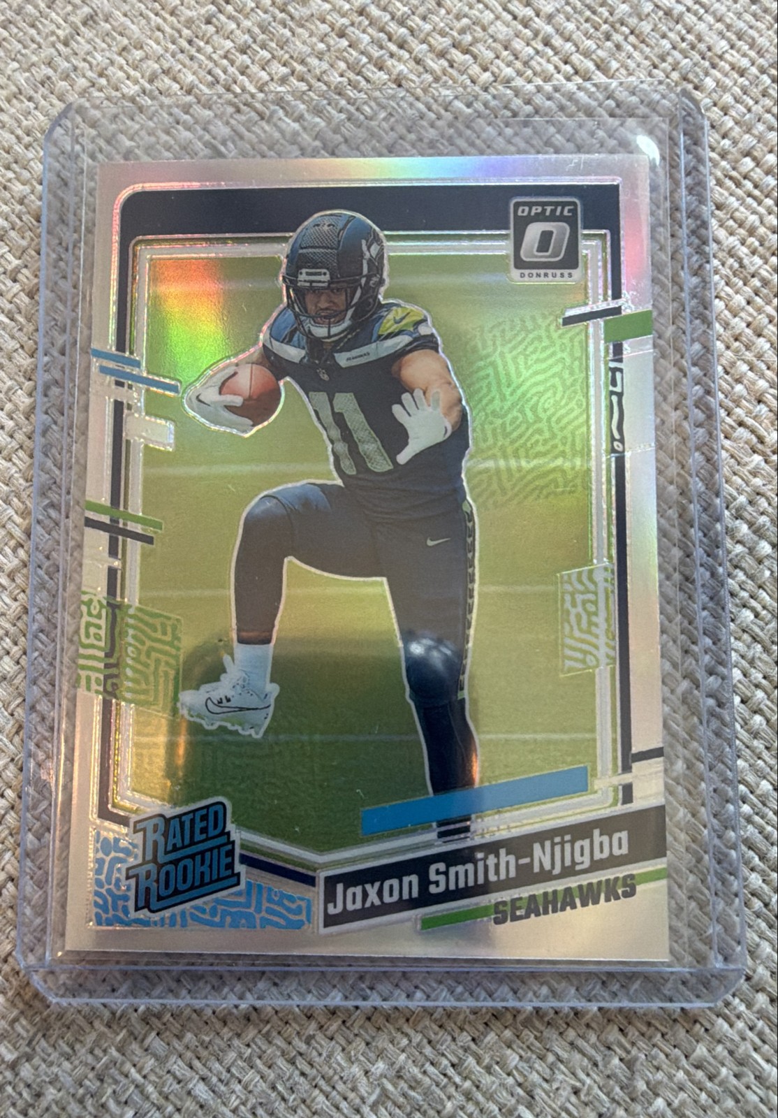 2023 Panini Donruss Optic - Rated Rookie Jaxon Smith-Njigba #293 Holo Prizm (RC)
