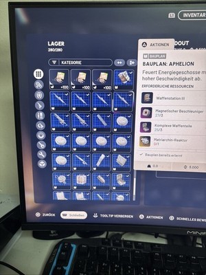 Arc Raiders Blueprints Aphelion/equalizer/bettina/wolfpack günstige Baupläne 