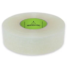 Scapa Renfrew Clear Polyflex Shin/Sock Hockey Tape, 1" x 30m