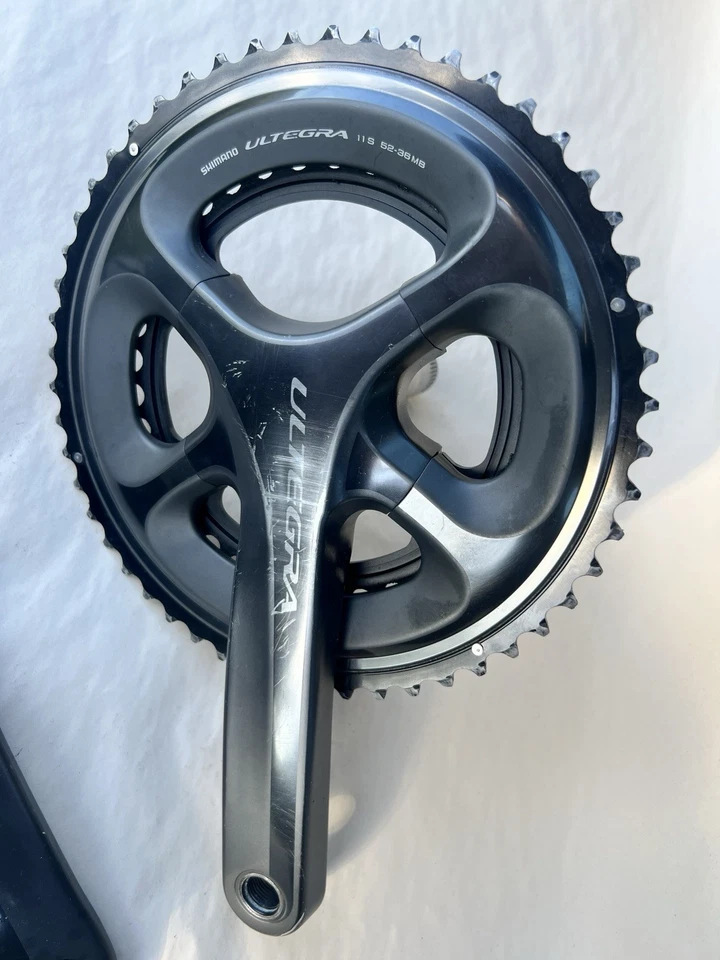 Shimano Ultegra FC-6800 crankset 52/36 172.5mm 11 Speed Road Bike Black - image 2 of 4