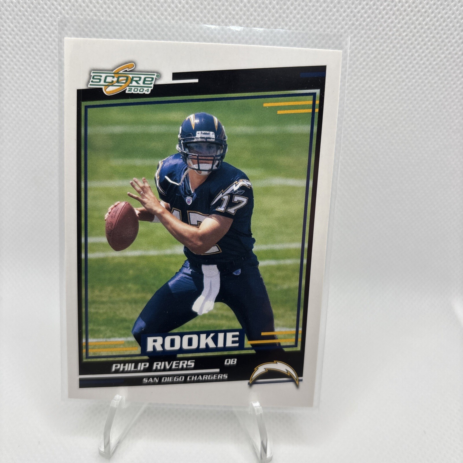 2004 Press Pass Football # 4 Philip Rivers Rookie NM