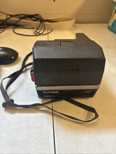 Vintage Polaroid Sun 600 LMS Camera Missing Eye Catch Good Condition