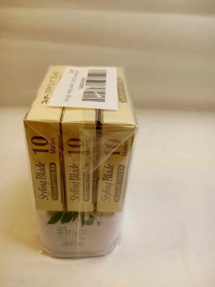3 lâminas de barbear estilo penas substituição 10 pacotes caixa de descarte total 30 - Imagem 2 de 4