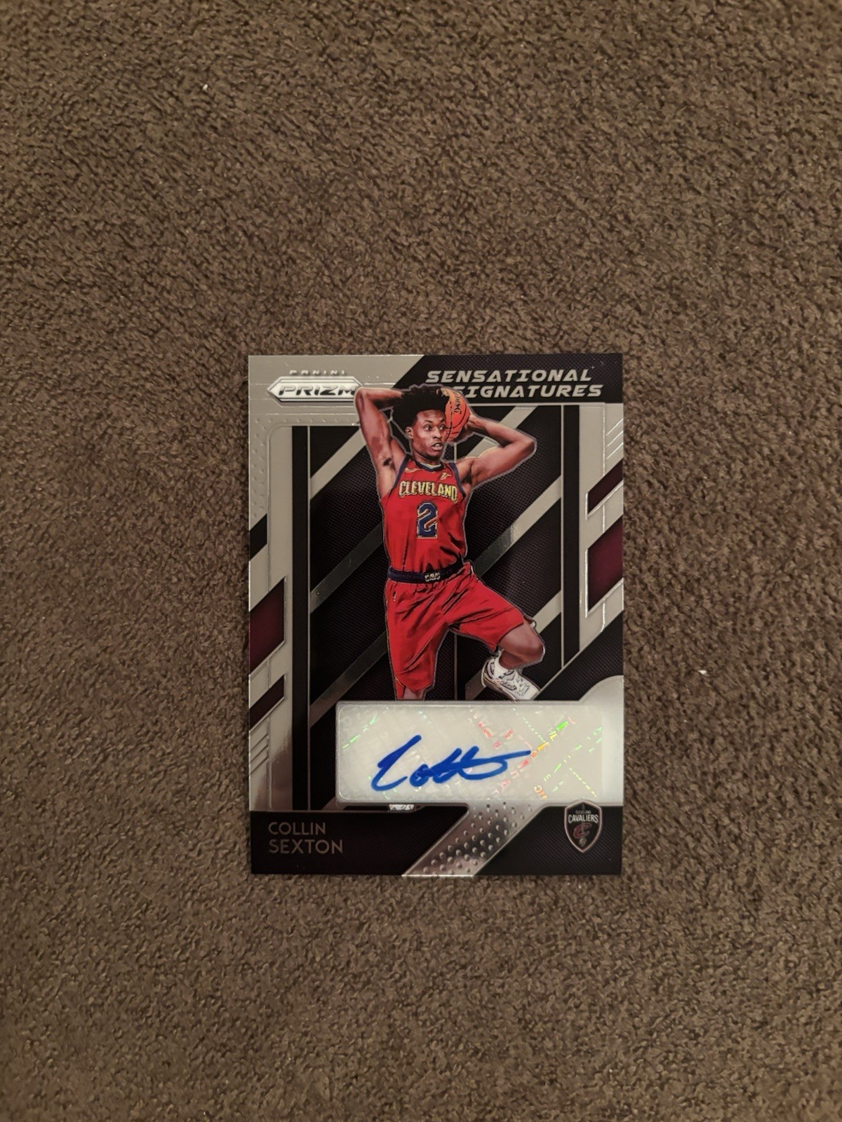 Collin Sexton 2018-19 Prizm Rookie Sensational Signatures #SS-CSX