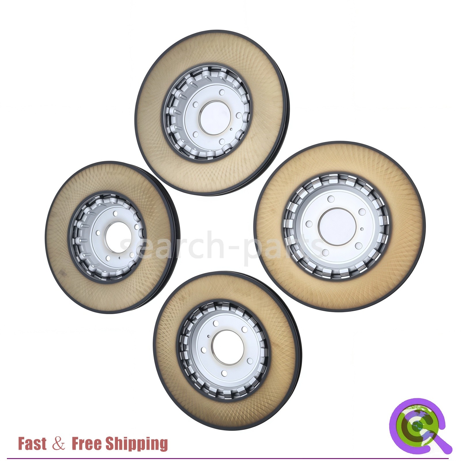 Bentley Bentayga Speed 2016-2023 Front Brake discs 2 pcs P/N 4M0615601N