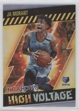 2020-21 Panini NBA Hoops High Voltage Ja Morant #5 0ve9