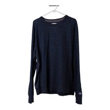 Champion Sweatshirt - 2XL Navy Cotton