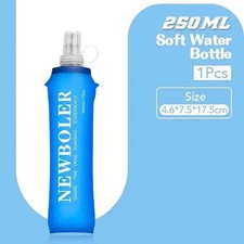 BPA Free Soft TPU Folding Water Bottle Flask Hydration Pack for Running Hiking