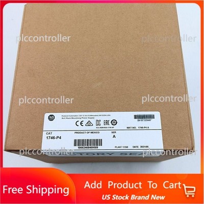 New Factory Sealed Allen-Bradley 1746-P4 SER A SLC 500 Power Supply Module PLC