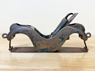 Antique Stanley Bailey No. 13 Cast Iron Circular Compass Plane