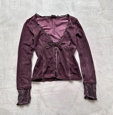 Cute Y2K Elena Gilbert Vintage Faded Long Sleeve T Shirt Cop Copine Vibe