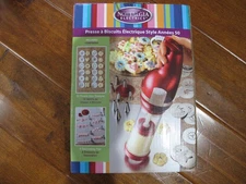 Nostalgia Electric Cookie Press  RED EC
