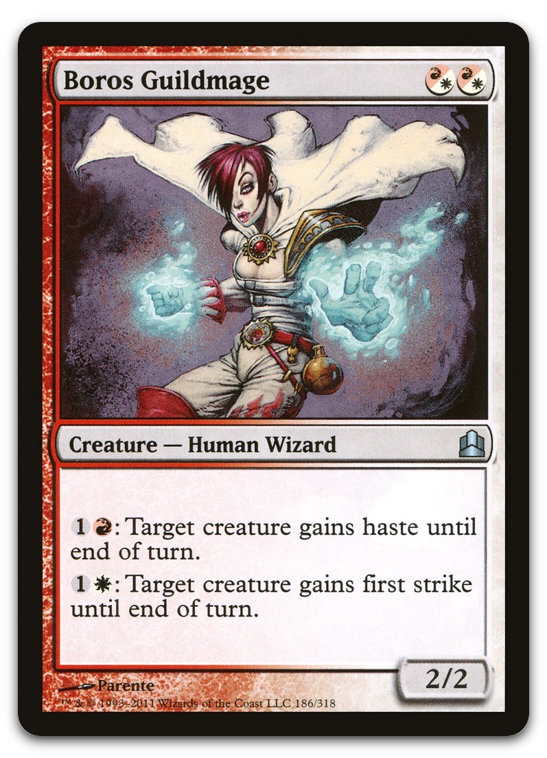Boros Guildmage #186 (LP) Commander CMD Magic MTG