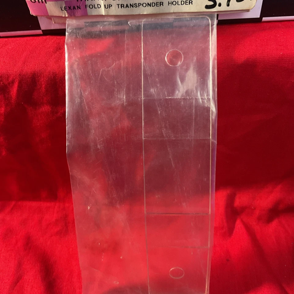 Trinity Transponder Holder (lexan Fold Up)#6111 - Image 3 of 4