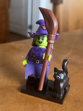 LEGO Halloween Wacky Witch Minifigure w/ Cat Series 14