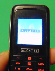 Téléphone Mobile Vintage Alcatel OT-E801 – Noir – Fabriqué En France – Sans Contrat