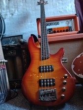 Ibanez SRX500 4-String Electric Bass Guitar Made In Korea Flame Top
