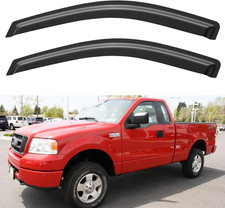 Window Visors Rain Guards for 2004-2008 Ford F150 Regular Cab, Out-Channel Windo