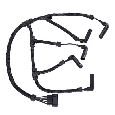 Schwarz ABS Glühkerzen Kabelbaum für VW Transporter IV 2.5L 074972095B 5-polig