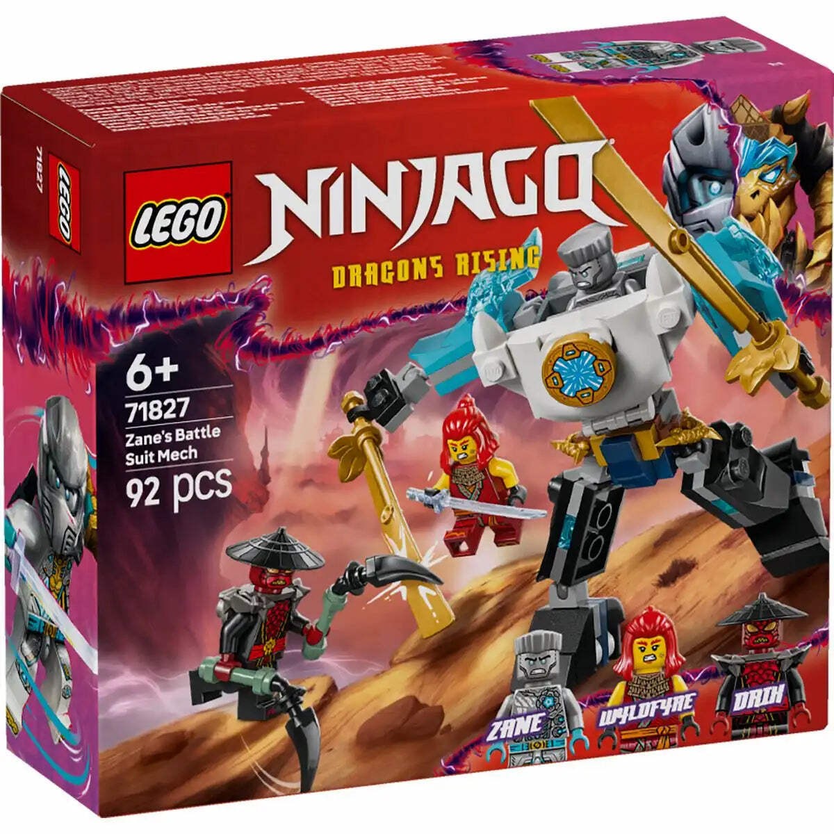 Lego Jungen Bunt Zanes Ninjago Roboter-Rüstungsbaukasten - Bild 6