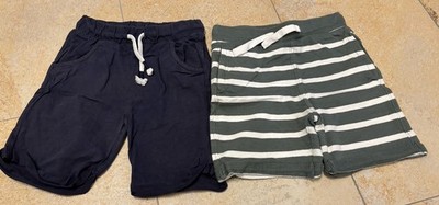 Kurze Hosen Set Blau Grün/weiß Von Alana Und Topolino Ge. 104 Neuwertig