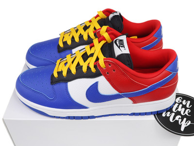 Nike Dunk By You Low Retro Union LA Insipred Blue Red UK 8 US 9 EUR 42,5 NEU