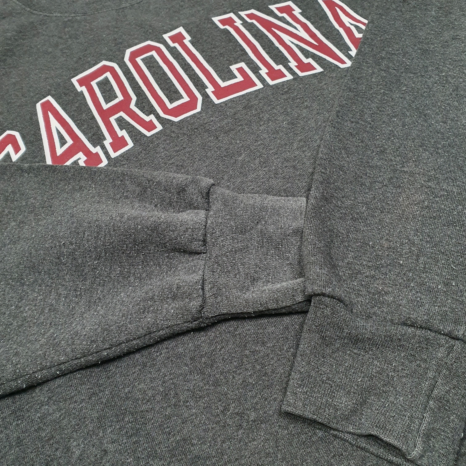 CHAMPION Crewneck Carolina USA College State Jumper Sweatshirt Mens L image 4