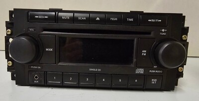 2009 Chrysler PT Cruiser Radio - AM FM CD Player Aux mp3 Input