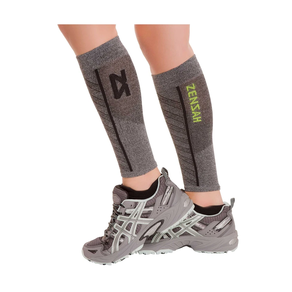 Mangas de compresión para piernas de peso pluma - Alivia las férulas de la espinilla, las tensiones de la pantorrilla Foto 4 de 4