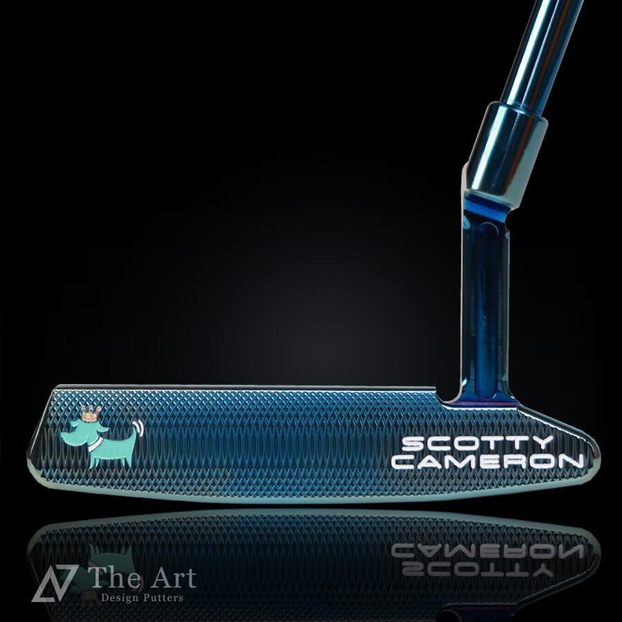 Scotty Cameron Newport 2 M+ Blue Pearl Turquoise Blue Crown