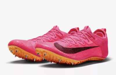 Nike Zoom Superfly Elite 2 Track Spikes Pink CD4382-600 Men's Size 7