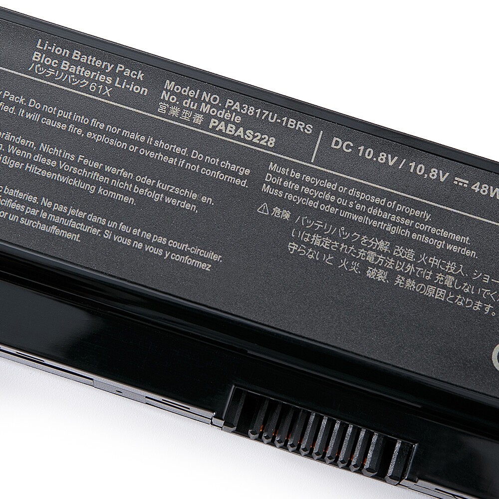PA3817U-1BRS Laptop Battery For Toshiba Satellite P755 P745 L755 L775 L655 L675 C655 A655 M645 Series